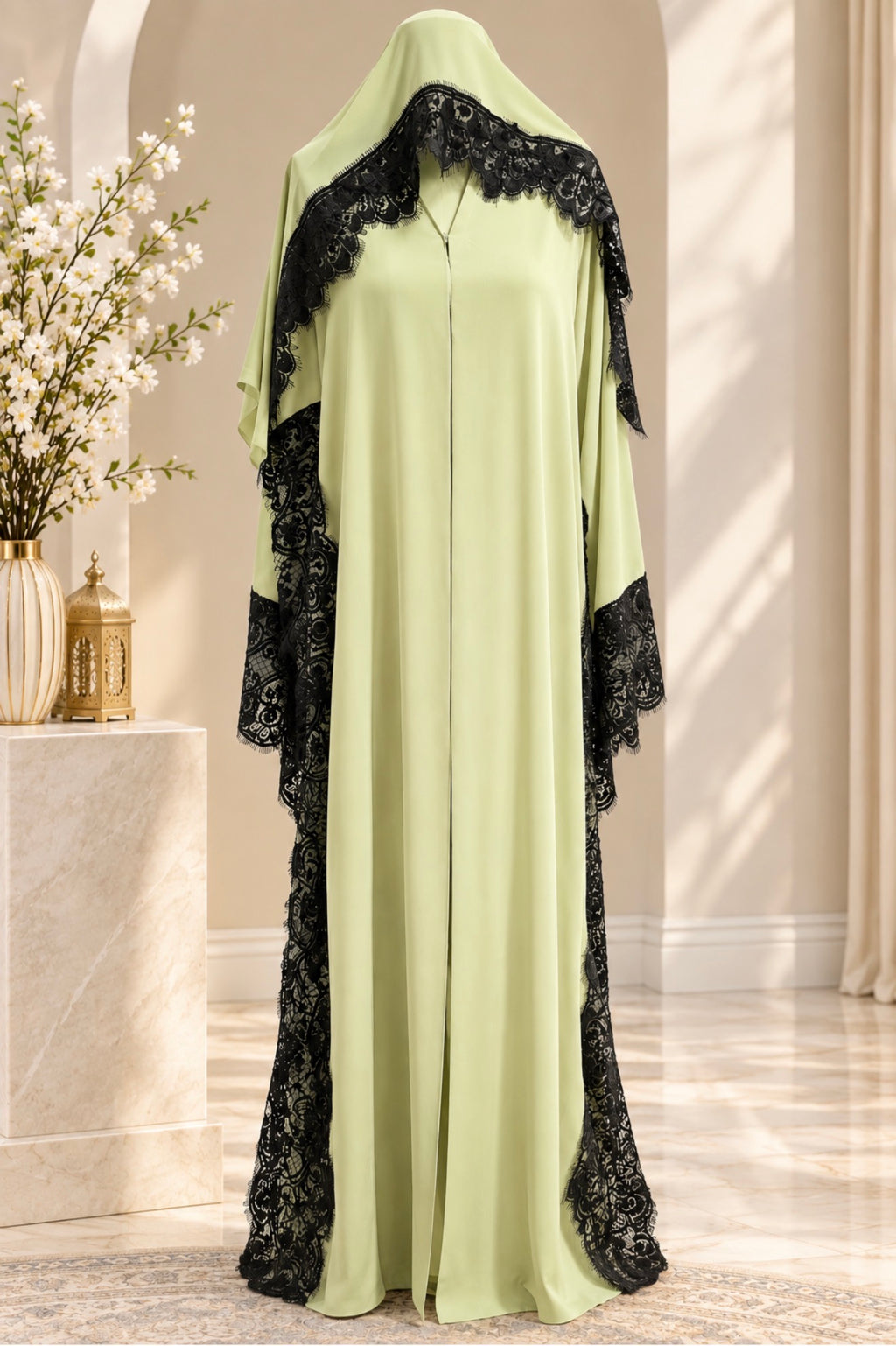 Nadira Lace Abaya
